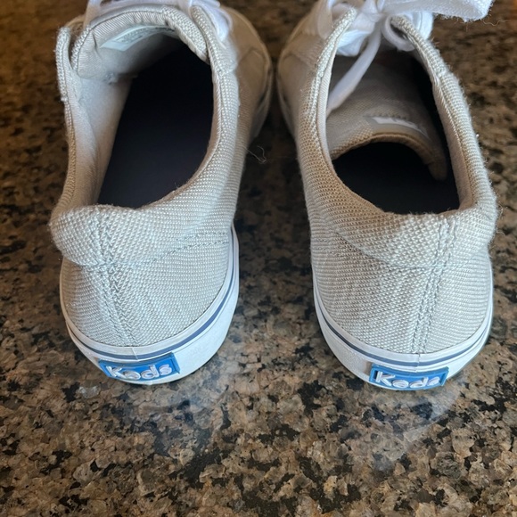 Keds Gray Canvas Sneakers Size 7.5 - Picture 5 of 7